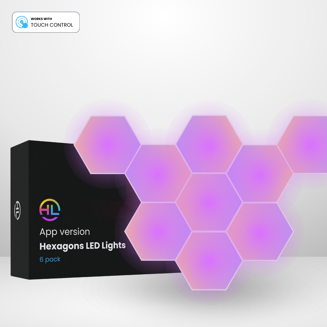Hexagons (10 panelen) Touch